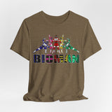 Bioman Tee Custom Graphic Art Cosplay Shirts Rangers Retro Vintage 90s