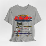 Ranger Gear Tee Super Sentai T Shirt Custom Graphic Art Cosplay Shirts Rangers Retro Vintage 90s