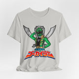 Gokai Green Tee Super Sentai T Shirt Custom Graphic Art Cosplay Shirts Rangers Retro Vintage 90s