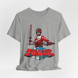 Time Red Tee Super Sentai T Shirt Custom Graphic Art Cosplay Shirts Rangers Retro Vintage 90s
