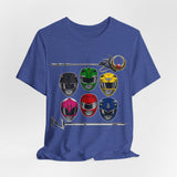 Teenagers with Attitude Tee Super Sentai T Shirt Custom Graphic Art Cosplay Shirts Rangers Retro Vintage 90s