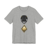 Black Shield Tee Super Sentai T Shirt Custom Graphic Art Cosplay Shirts Rangers Retro Vintage 90s