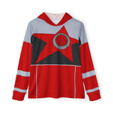 Hebitsukai Red Ranger Hoodie (Full Print) Super Sentai Custom Lightweight, Breathable, workout, pull over, fitness Hoodie