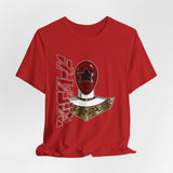Ohranger Red Tee Super Sentai T Shirt Custom Graphic Art Cosplay Shirts Rangers Retro Vintage 90s
