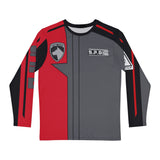 SPD Red Long Sleeve Shirt (Full Print) Custom Graphic Art Cosplay Shirts Rangers Retro Vintage 90s