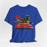 Zyurangers Mechas  Tee Super Sentai T Shirt Custom Graphic Art Cosplay Shirts Rangers Retro Vintage 90s