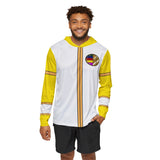 Dairanger Yellow Hoodie (Full Print) Lightweight, Breathable, workout, pull over, fitness Hoodie Super Sentai Custom
