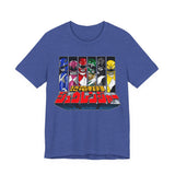 Zyuranger Tee Custom Graphic Art Cosplay Shirts Rangers Retro Vintage 90s