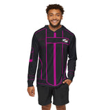 Overdrive Pink Ranger Hoodie (Full Print) Lightweight, Breathable, workout, pull over, fitness Hoodie (Full Print) Super Sentai Custom