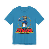 Blue Dairanger Tee  Custom Graphic Art Cosplay Shirts Rangers Retro Vintage 90s