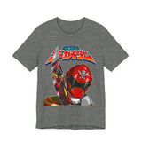 Gokai Homage Tee Custom Graphic Art Cosplay Shirts Rangers Retro Vintage 90s