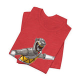Kyoryuger Kyoryu Grey Tee Super Sentai T Shirt Custom Graphic Art Cosplay Shirts Rangers Retro Vintage 90s