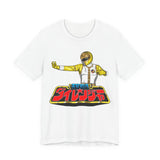 Yellow Dairanger Tee Super Sentai T Shirt Custom Graphic Art Cosplay Shirts Rangers Retro Vintage 90s