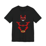 Psycho Red Tee Custom Graphic Art Cosplay Shirts Rangers Retro Vintage 90s