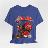Gokai Homage Tee Custom Graphic Art Cosplay Shirts Rangers Retro Vintage 90s