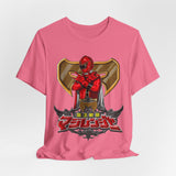 MagiRed Tee Super Sentai T Shirt Custom Graphic Art Cosplay Shirts Rangers Retro Vintage 90s