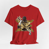 Gold Ranger Tee Super Sentai T Shirt Custom Graphic Art Cosplay Shirts Rangers Retro Vintage 90s