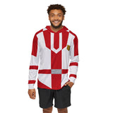 Patranger Patrin 1gao Red Hoodie (Full Print) Super Sentai Custom Lightweight, Breathable, Workout, Pull over, Fitness, Retro