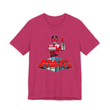 Timeranger Pink Tee Custom Graphic Art Cosplay Shirts Rangers Retro Vintage 90s