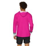 Gokaiger pink Hoodie (Full Print) Lightweight, Breathable, workout, pull over, fitness Hoodie Super Sentai Custom