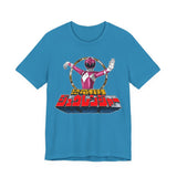 Pink Zyuranger Tee Super Sentai T Shirt Custom Graphic Art Cosplay Shirts Rangers Retro Vintage 90s