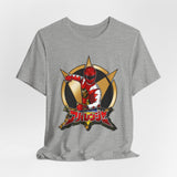 Abaranger Red Tee Custom Graphic Art Cosplay Shirts Rangers Retro Vintage 90s