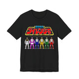 Dairanger keys Tee Super Sentai T Shirt Custom Graphic Art Cosplay Shirts Rangers Retro Vintage 90s