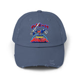 Megaranger Mecha Distressed Hat Custom Graphic Art Cosplay Shirts Rangers Retro Vintage 90s