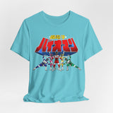 Bioman Team Tee Custom Graphic Art Cosplay Shirts Rangers Retro Vintage 90s
