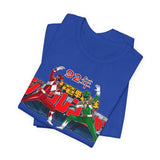 Zyuranger 1992 Tee Super Sentai T Shirt Custom Graphic Art Cosplay Shirts Rangers Retro Vintage 90s