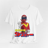 Akarenger Tee Super Sentai T Shirt Custom Graphic Art Cosplay Shirts Rangers Retro Vintage 90s
