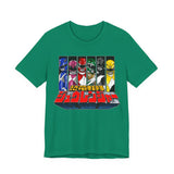 Zyuranger Tee Custom Graphic Art Cosplay Shirts Rangers Retro Vintage 90s