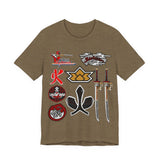 Shinkenger Shiba Red Tee Super Sentai T Shirt Custom Graphic Art Cosplay Shirts Rangers Retro Vintage 90s Tee