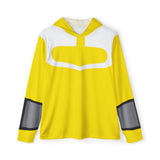 Timeranger Time Yellow Hoodie (Full Print) Lightweight, Breathable, workout, pull over, fitness Hoodie Super Sentai Custom