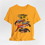Sentai Blasters Tee Super Sentai T Shirt Custom Graphic Art Cosplay Shirts  Retro Vintage 90s