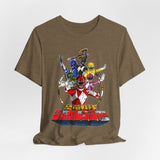Zyuranger Team Tee Super Sentai T Shirt Custom Graphic Art Cosplay Shirts Rangers Retro Vintage 90s