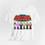 Dairanger keys Tee Super Sentai T Shirt Custom Graphic Art Cosplay Shirts Rangers Retro Vintage 90s