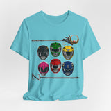 Teenagers with Attitude Tee Super Sentai T Shirt Custom Graphic Art Cosplay Shirts Rangers Retro Vintage 90s