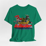 Zyurangers Mechas  Tee Super Sentai T Shirt Custom Graphic Art Cosplay Shirts Rangers Retro Vintage 90s