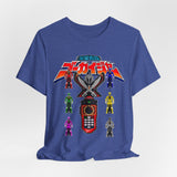 Gokai Change Tee Super Sentai T Shirt Custom Graphic Art Cosplay Shirts Rangers Retro Vintage 90s