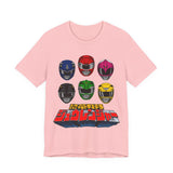Zyuranger Team Tee Custom Graphic Art Cosplay Shirts Rangers Retro Vintage 90s