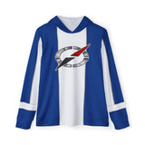 Boukenger Bouken Blue Hoodie (Full Print) Lightweight, Breathable, workout, pull over, fitness Hoodie Super Sentai Custom