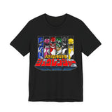 Zyuranger Tee Custom Graphic Art Cosplay Shirts Rangers Retro Vintage 90s