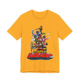 Zyuranger Mecha Tee Custom Graphic Art Cosplay Shirts Rangers Retro Vintage 90s