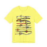 Sentai Swords Tee Super Sentai T Shirt Custom Graphic Art Cosplay Shirts Rangers Retro Vintage 90s Tee