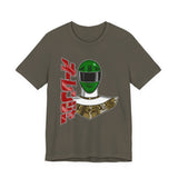 Ohranger Green Tee Super Sentai T Shirt Custom Graphic Art Cosplay Shirts Rangers Retro Vintage 90s