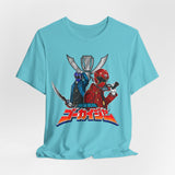 Gokaiger Gokai Red/Blue Tee Super Sentai T Shirt Custom Graphic Art Cosplay Shirts Rangers Retro Vintage 90s