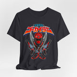 The Captain Tee Super Sentai T Shirt Custom Graphic Art Cosplay Shirts Rangers Retro Vintage 90s