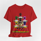 Ohranger Tee Super Sentai T Shirt Custom Graphic Art Cosplay Shirts Rangers Retro Vintage 90s