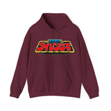 Dairanger Red Hoodie Custom Graphic Art Cosplay Shirts Rangers Retro Vintage 90s